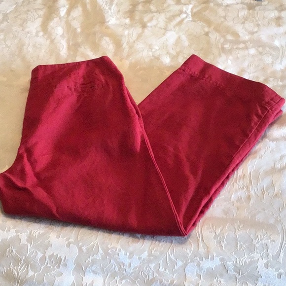 CITY Unltd. Linen Wide Leg Cropped  Pants - Picture 5 of 9